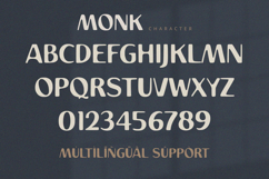 Monk - Display Font Product Image 8