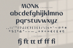 Monk - Display Font Product Image 9