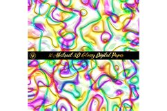 Abstract 3D Glossy Digital Papers 1 Product Image 9