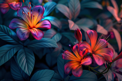 Shiny Flowers Background Wallpaper Product Image 1