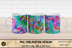 Mug Sublimation Designs ,Abstract Watercolor Emboss Mugs Product Image 1