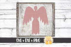 Angel - Remembrance - Christmas SVG PNG DXF Cut Files Product Image 1