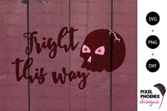 Fright this way - Halloween SVG Product Image 2