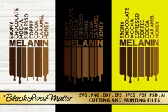 Black Lives Matter SVG PNG EPS DXF MELANIN POPPIN' SVG File Product Image 4
