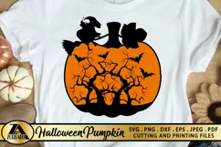 Pumpkin SVG Halloween Pumpkin SVG PNG EPS DXF Thanksgiving Product Image 1