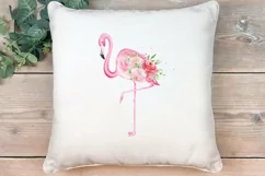 Watercolor Flamingo Sublimation Downloads Product Image 2