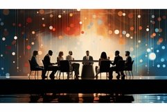 corporate business dots background Product Image 1