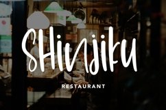 Web Font OrientalFamily - Monoline Handwritten Font Product Image 2