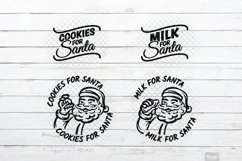 Cookies For Santa SVG Milk &amp; Carrots For The Reindeer Bundle Product Image 6