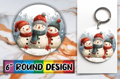Christmas Gingerbread Wrap Keychain Mug Sublimation Product Image 1