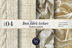 Linen Textures Digital Paper | Linen Fabric pattern Product Image 1