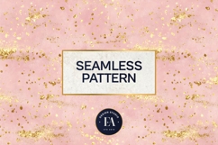 Pink Gold Shimmer Digital Paper, Glitter Texture Product Image 3