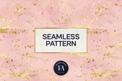 Pink Gold Shimmer Digital Paper, Glitter Texture Product Image 3