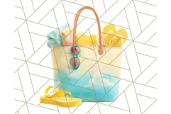 Sky Blue and Sunshine Yellow Summer Clipart PNG, Tropical Product Image 5