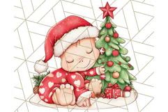Christmas Dinosaur PNG Clipart, Cute Dino Holiday Art Png Product Image 5