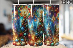 Christmas Tree Tumbler Wrap Design |High Quality 300 Dpi Product Image 1