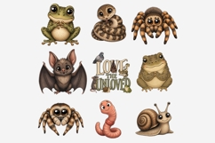 Unloved Animals Clipart Bundle | Cute Critters PNG Product Image 8