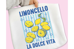 Retro Limoncello PNG, Lemon Summer PNG, Summer Vibes PNG Product Image 4