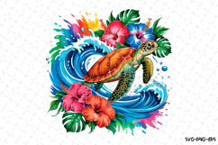 Turtle svg | Svg Files for Cricut | Shirt Svg Product Image 3