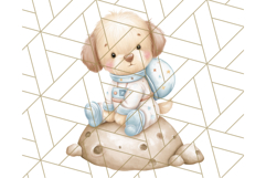 Kawaii Space Creatures Clipart PNG, Galaxy Alien Clip Art Product Image 5