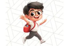 Boy Teacher Clipart PNG, Cute Male Teacher Illustration Product Image 5