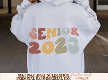 Senior 2023 SVG, Graduation SVG, Highschool SVG Product Image 2