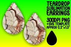 Teardrop Earrings: Agate Dream Product Image 1