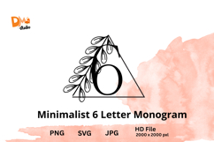 Minimalist Letter Monogram Product Image 1