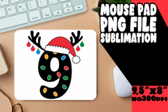 JOYFUL DESK MAT CREATIVE PNG, Christmas Product Image 1