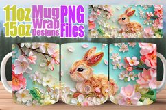 Bright Easter 3D Mug Design - Happy Colors Product Image 1