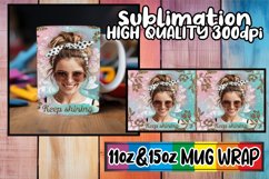 Vibrant dreams sublimation print wrap, Woman Product Image 1