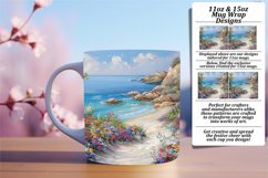 Blossoming Landscape Mug Decor: Sublimation - Spring Product Image 1
