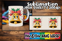 Uplifting moments 11oz 15oz sublimation wrap, Cute Christmas Product Image 1