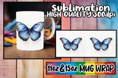 Fresh Spring Butterfly Mug Art: Whimsical Beauty Product Image 1