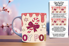 Funky 11oz Mug Wrap Png Artwork , Holiday Product Image 1