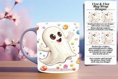 Joyful Easter Ghost Mug Wraps Product Image 1
