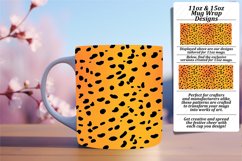 Chic Gradient Leopard Mug Wrap - 11oz 15oz Product Image 1