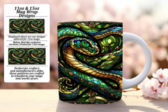Stylish 11oz Mug Wrap Png Artwork , Animals Product Image 1