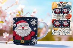 Lovely 15oz Mug Wrap Png Artwork , Holiday Product Image 1