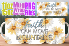 Bright horizons 11oz 15oz sublimation wrap, Christian Product Image 1