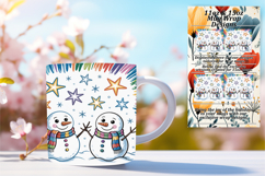 Flawless 11oz Mug Wrap Png Artwork , Christmas Product Image 1