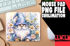 Floral Escape Mouse Pad, Summer Product Image 1