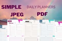 best simplest Daily planner freebie 45,free planners Product Image 3