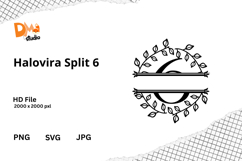 Halovira Split Monogram Product Image 1