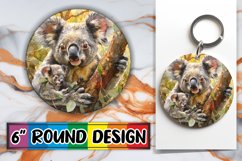 Elegant Round Sublimation Car Coaster Gallery Product Image 1