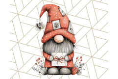 Thanksgiving Gnome Clipart PNG Cute Fall Gnomes, Gnome Png Product Image 5