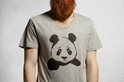 Panda svg, Panda head svg, Cute panda svg, png files Product Image 3