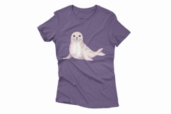 Cute Spotted Seal Marine Animal Ocean Pup PNG Summer Product Image 4
