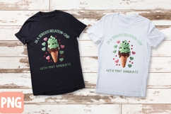 Funny ice cream quote PNG for sublimation and T-shirt design Product Image 1