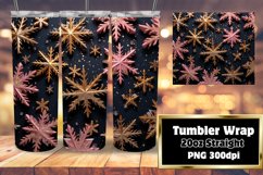 Snowflakes Christmas Magic Tumbler Design 20oz Product Image 1